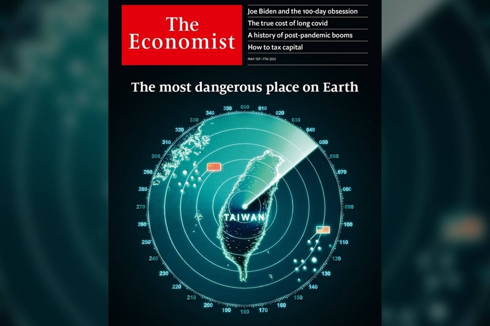 《經濟學人》認為在川普2.0時代，有三個因素使得台灣生存危機變得更尖銳與迫切。翻攝自《經濟學人》網頁