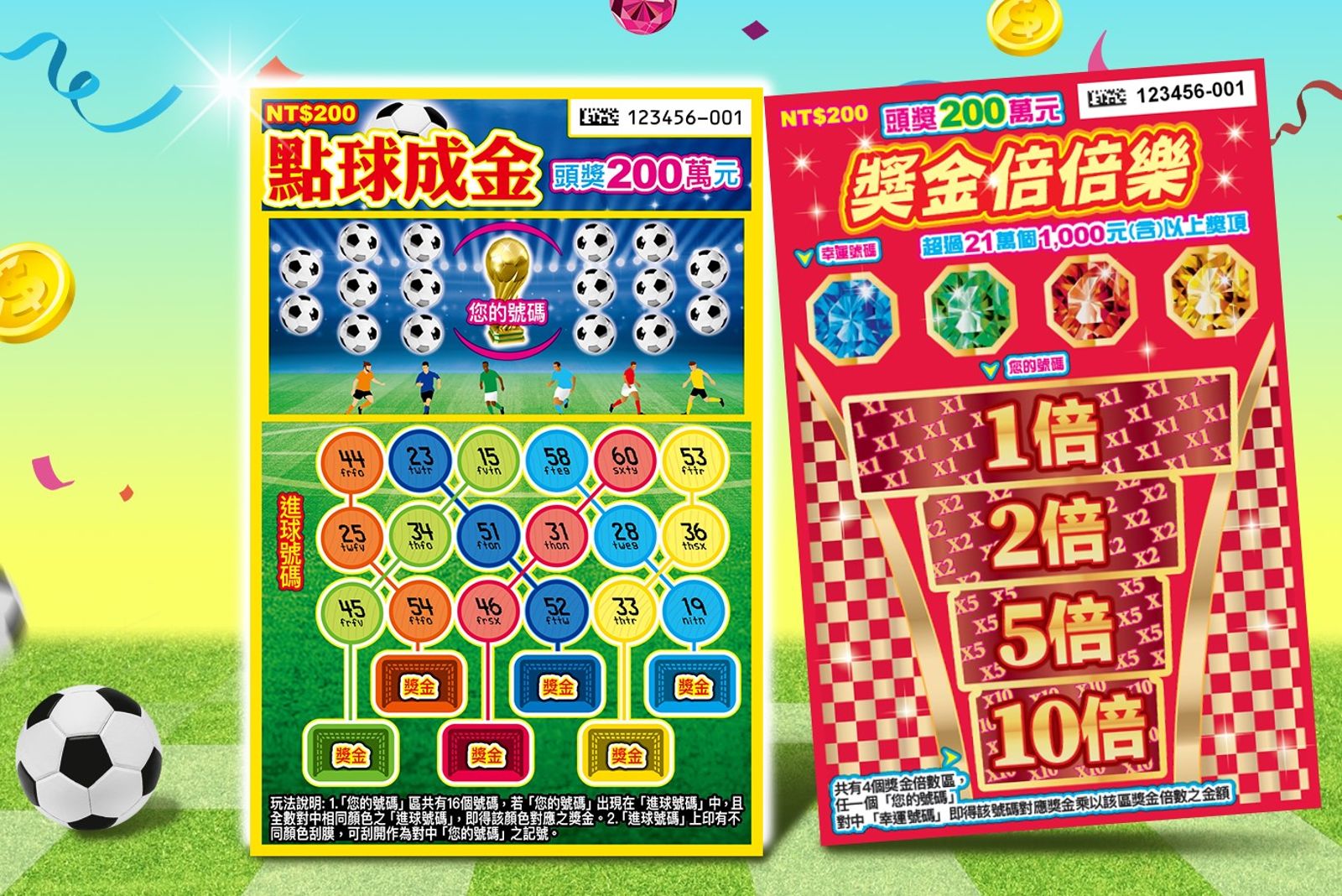2026世足開戰倒數!台彩「點球成金」搶先PK 花200拚踢進200萬元