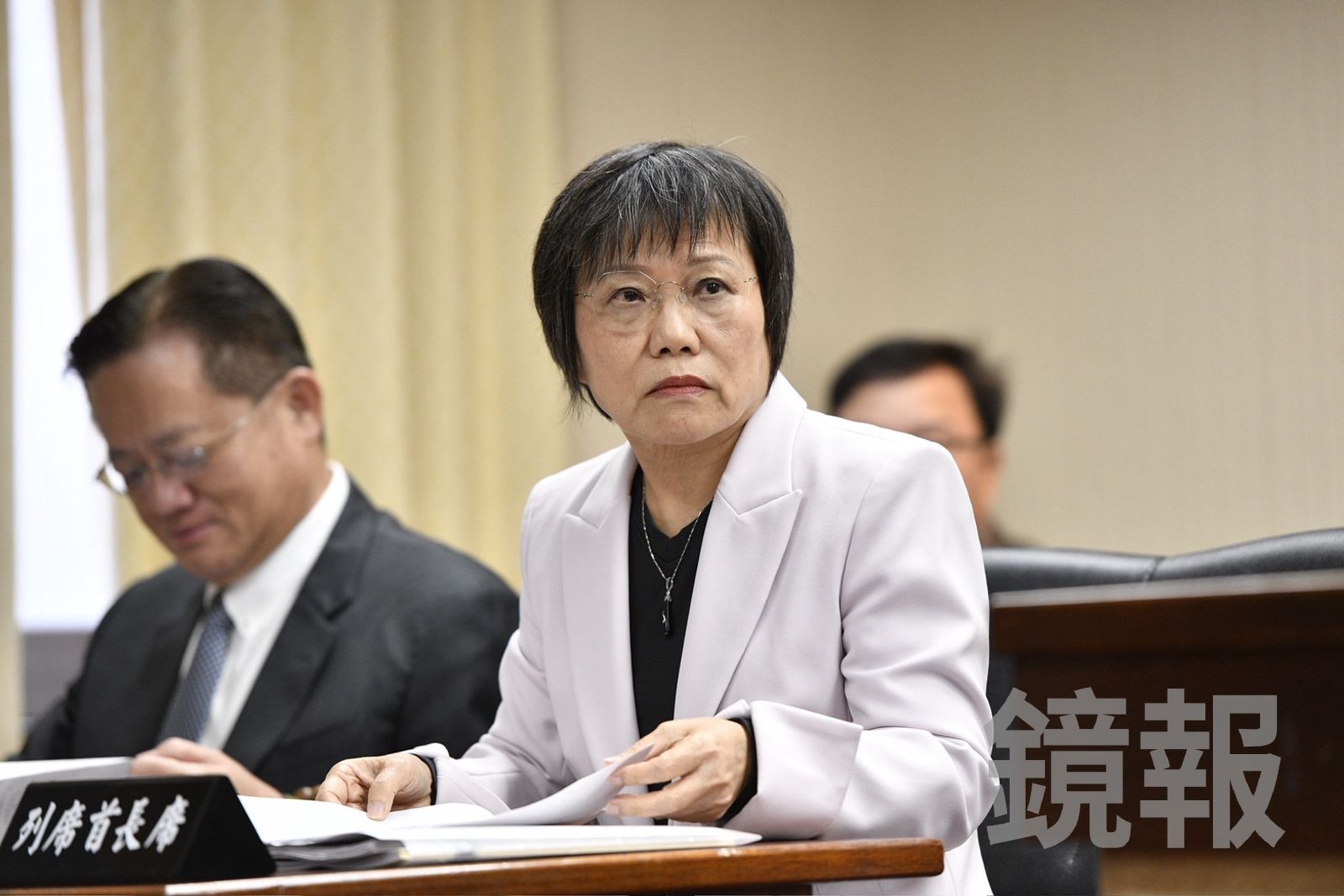 中配立委李貞秀質詢初登板「對決內政部官員」　劉世芳：我一定不會知法犯法