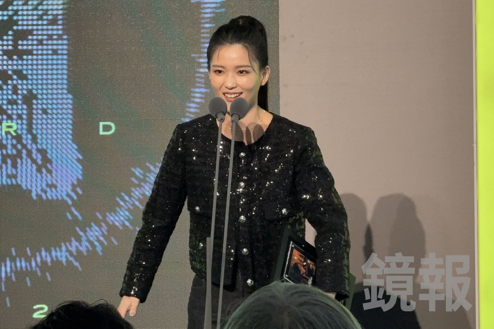 《星空下的黑潮島嶼》睦媄很喜歡客語的腔調。潘佳琪攝