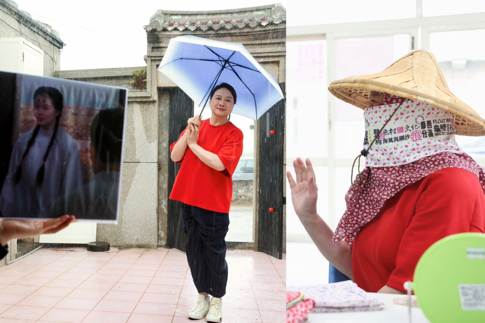 陸小芬重返《桂花巷》包成這樣　做菜繭、炒花生體驗在地婦女生活