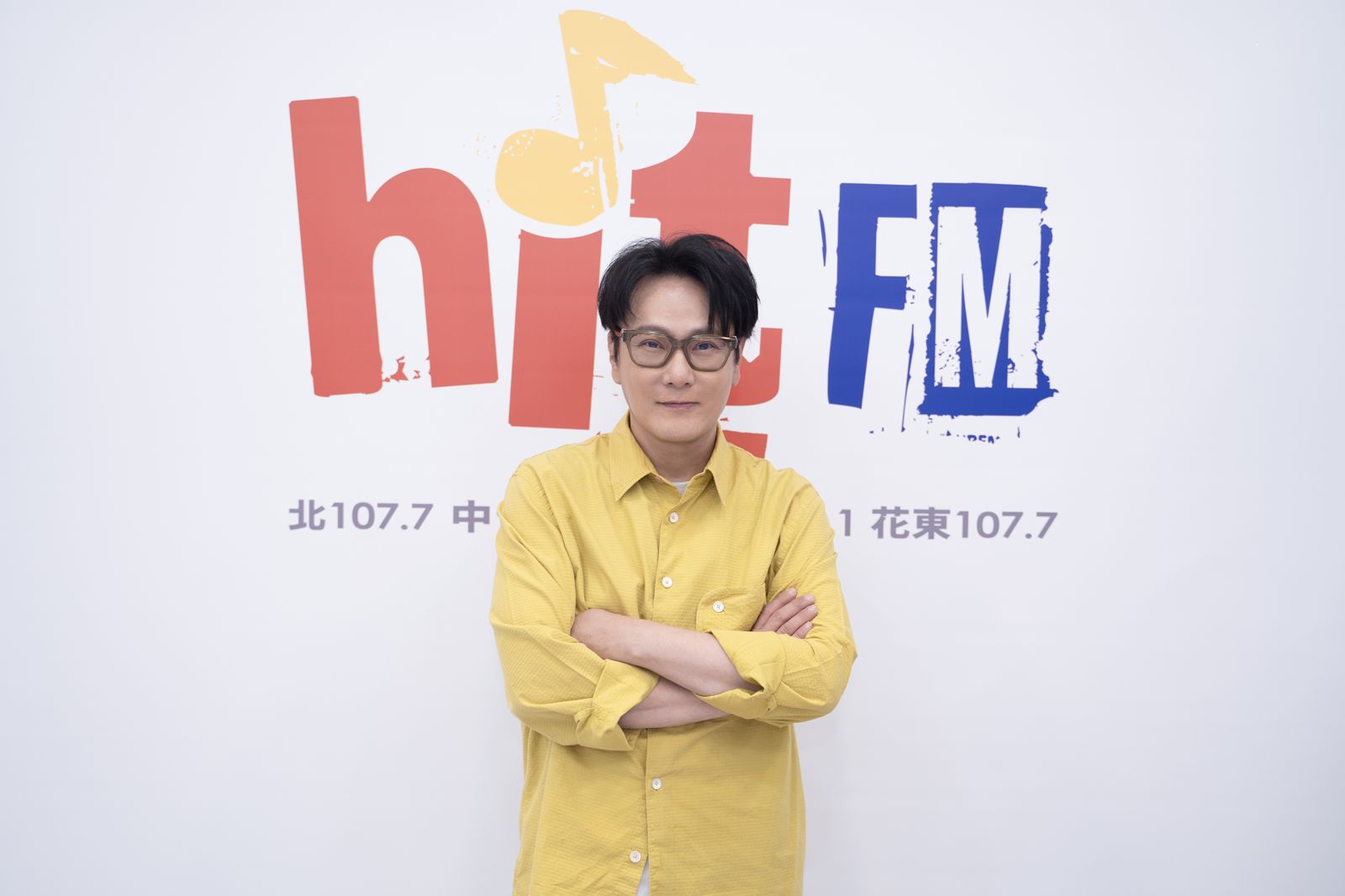 張信哲日前作客電台受訪。Hit Fm聯播網提供