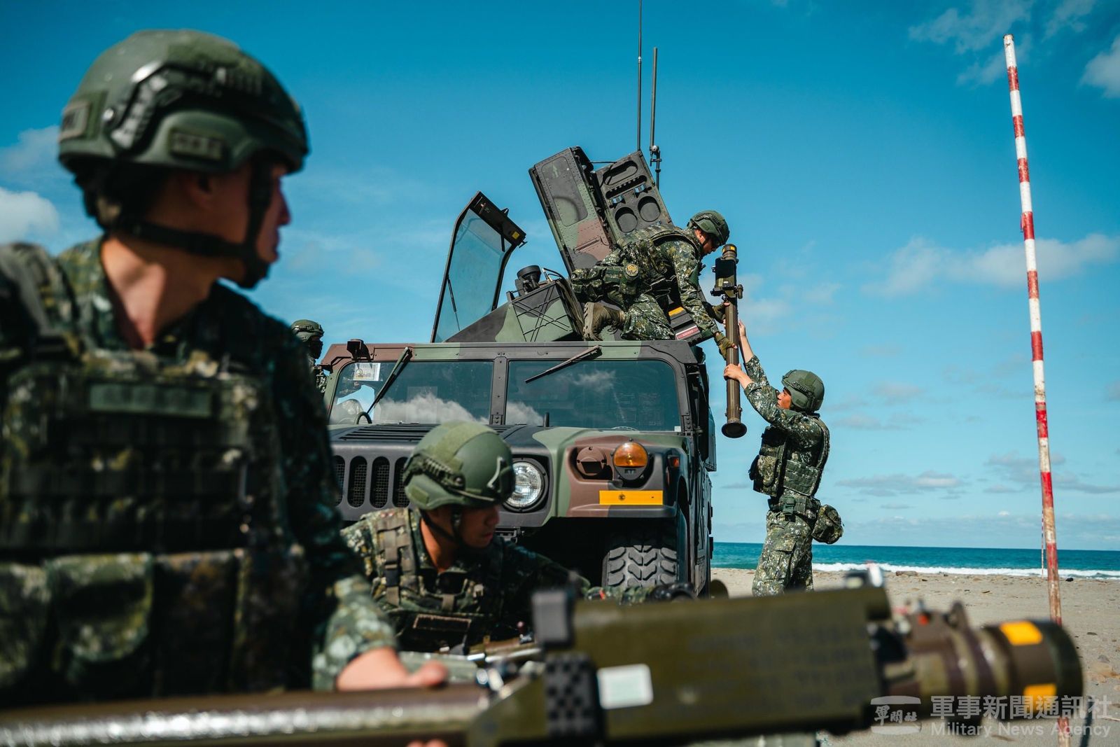 台灣能否「自助自強」才是吸引外援的關鍵。圖片取自國防部發言人室臉書