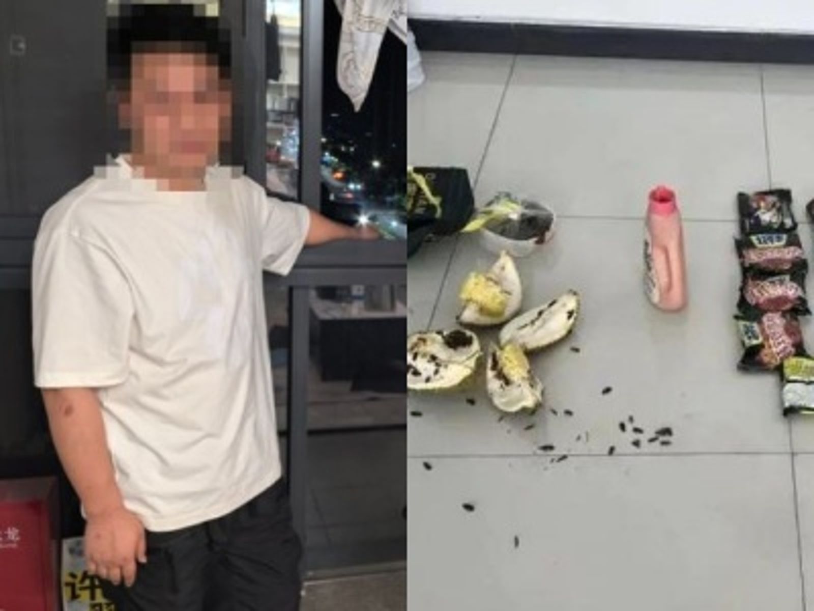 好傻！高樓扔「榴槤、瓜子殼」洩憤　還自曝住家地址助警逮人