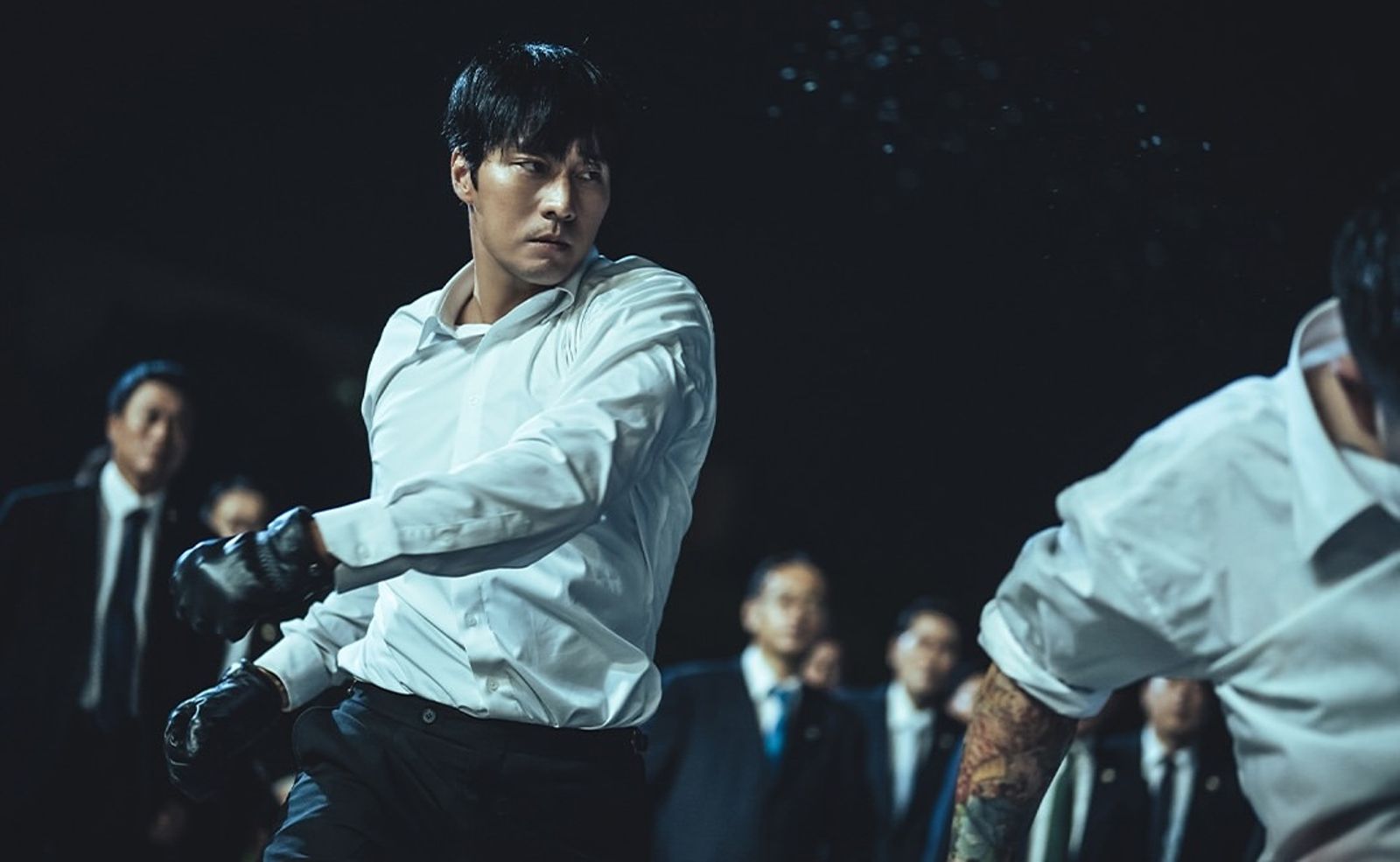 蘇志燮在《無赦之仇》 滿足久未拍動作武打的戲癮。翻攝IG@netflixkr