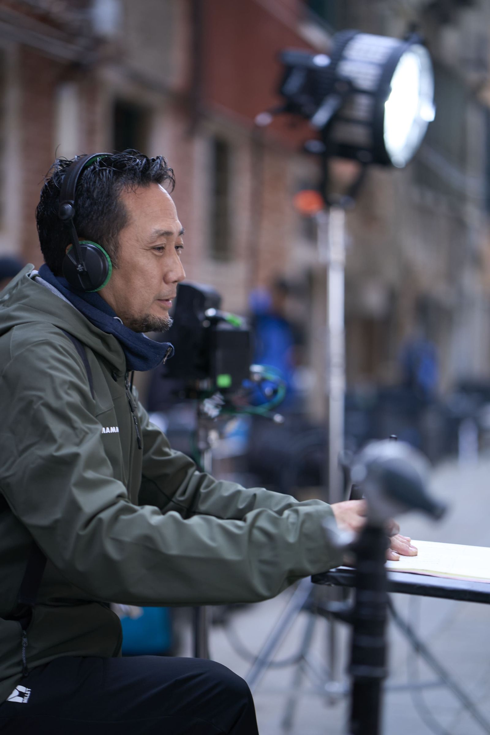 導演渡邊一貴將來台分享電影拍攝花絮。原創娛樂提供