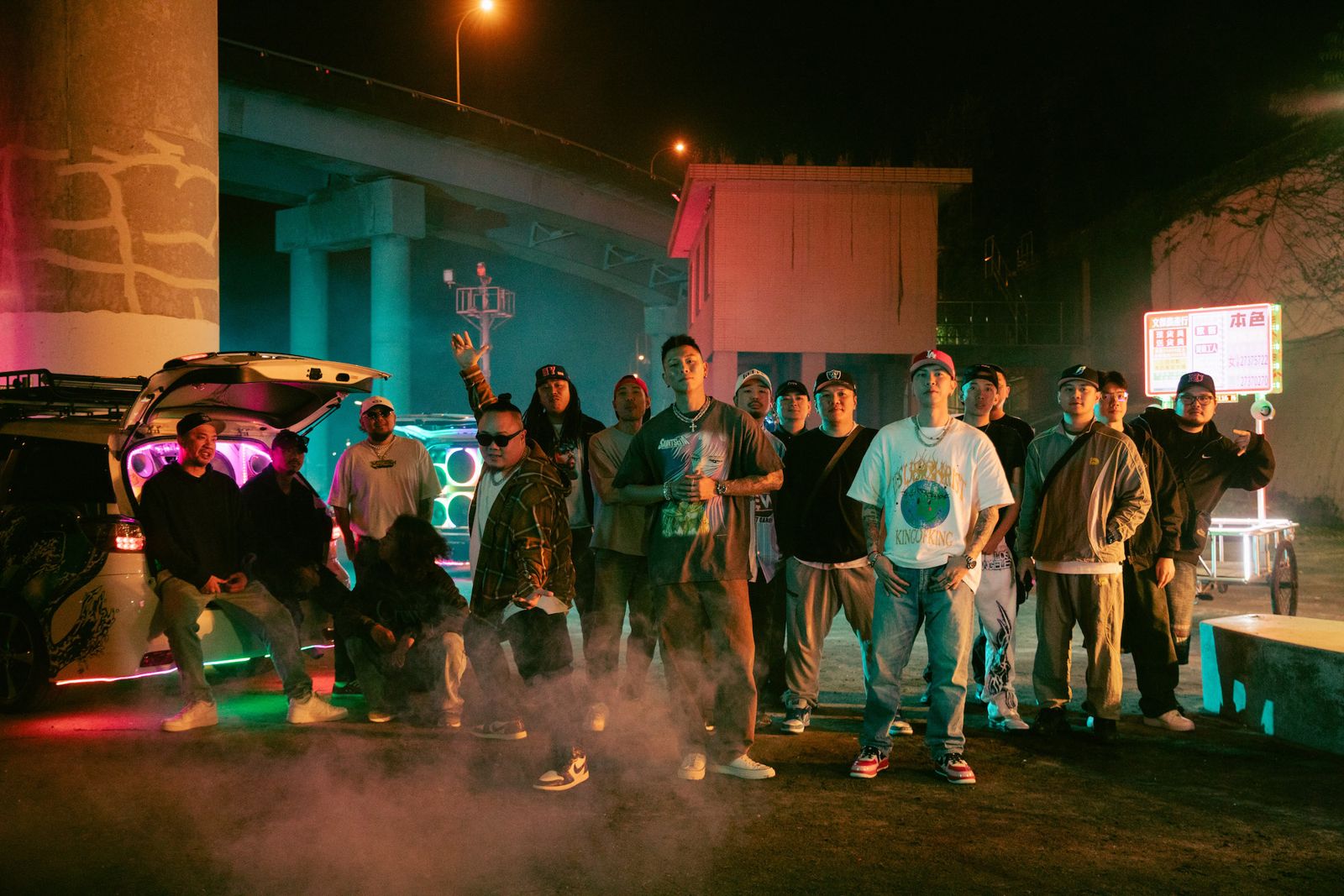 頑童日前展開新專輯《OGS》環島快閃活動。本色音樂提供