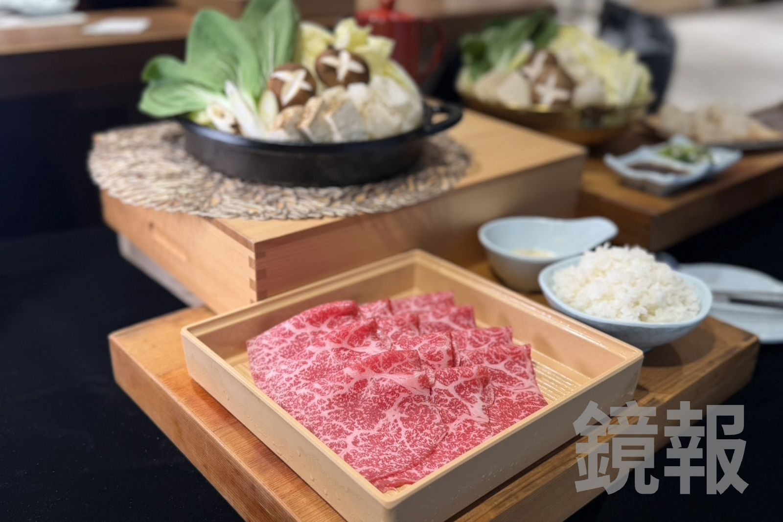 正男報食事/信義區新開「牛喜」壽喜燒個人鍋!一人也能爽吃A5和牛沾松露蛋液慕斯
