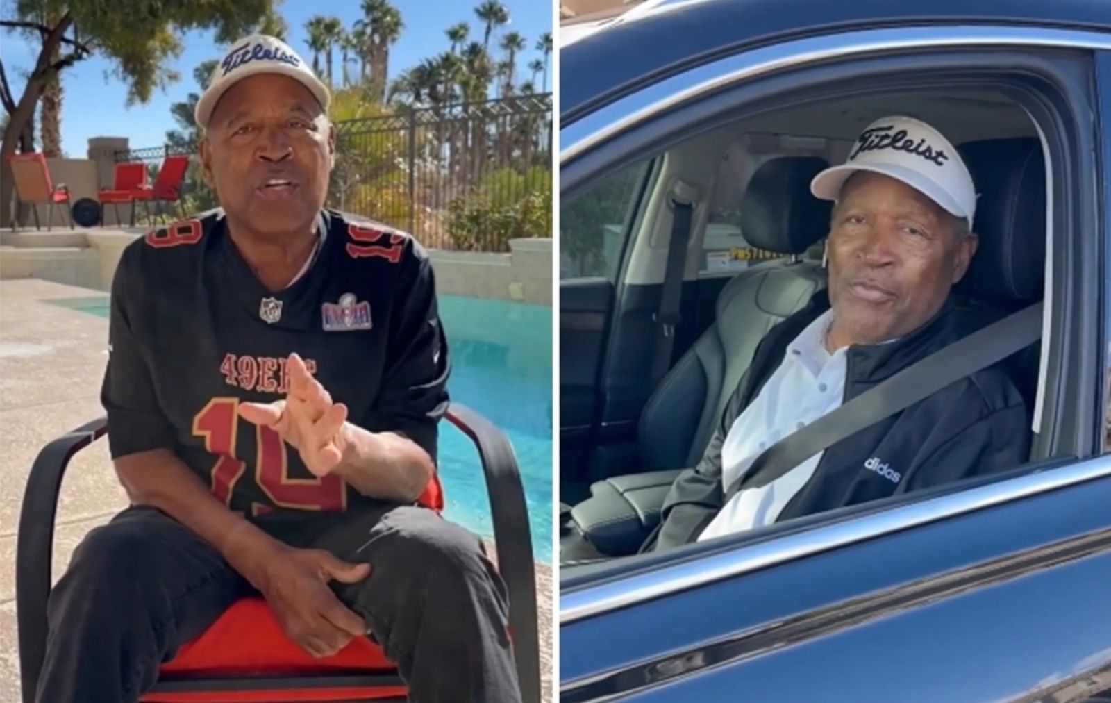 美國前職業美式足球球星O.J.辛普森（O.J. Simpson）。翻攝自X@TheRealOJ32