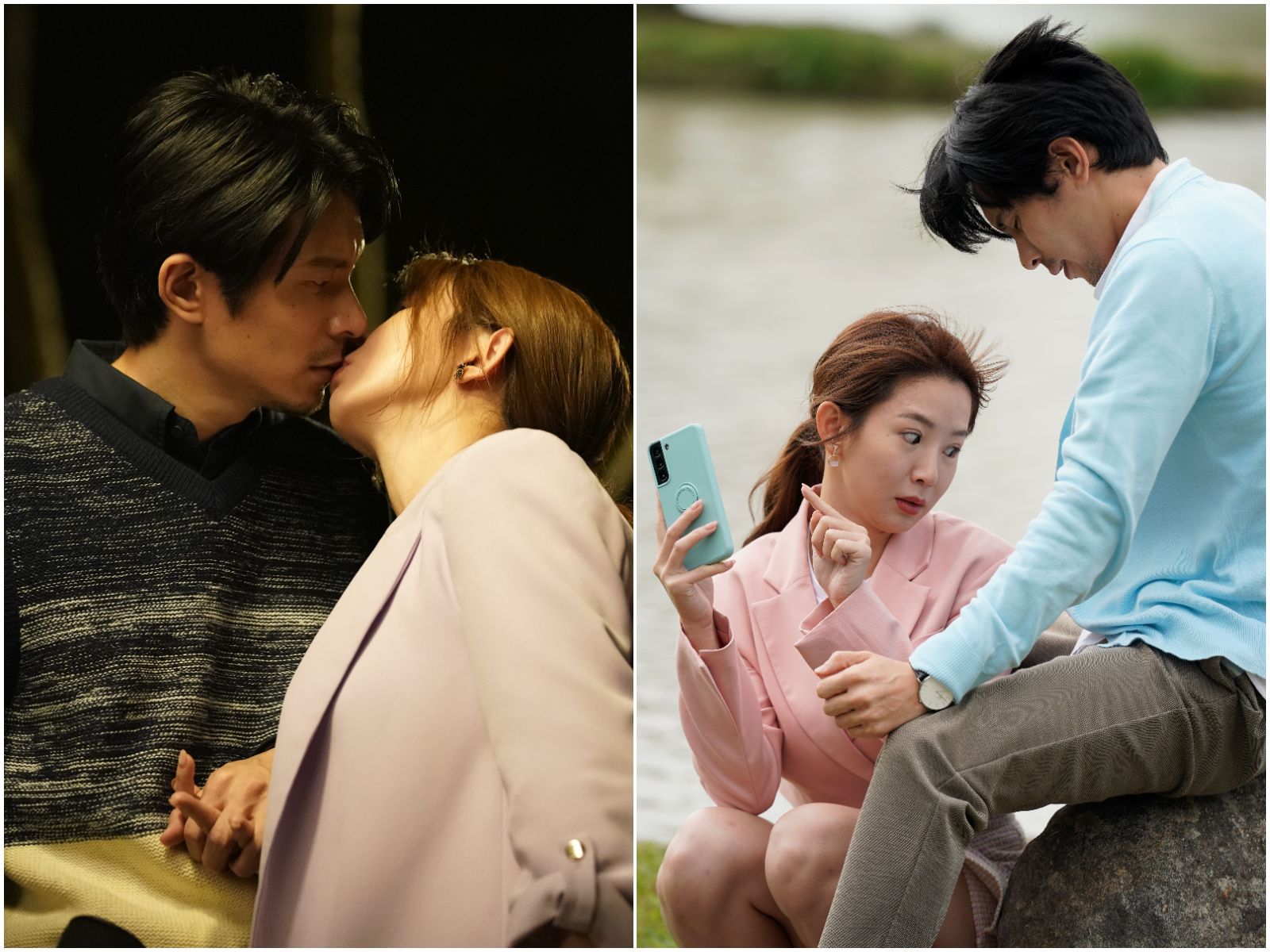 金鐘視帝合照郭書瑤被抓包「下半身突起」　不小心「太挺了」趕緊喬角度