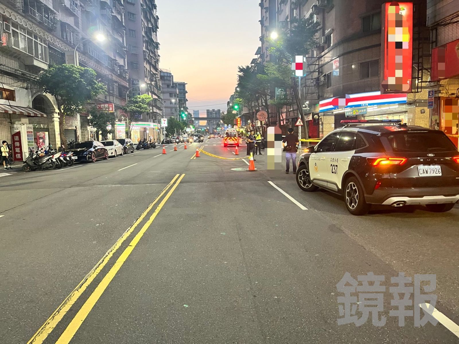 傍晚時分街頭傳巨響　三重男子墜8樓亡