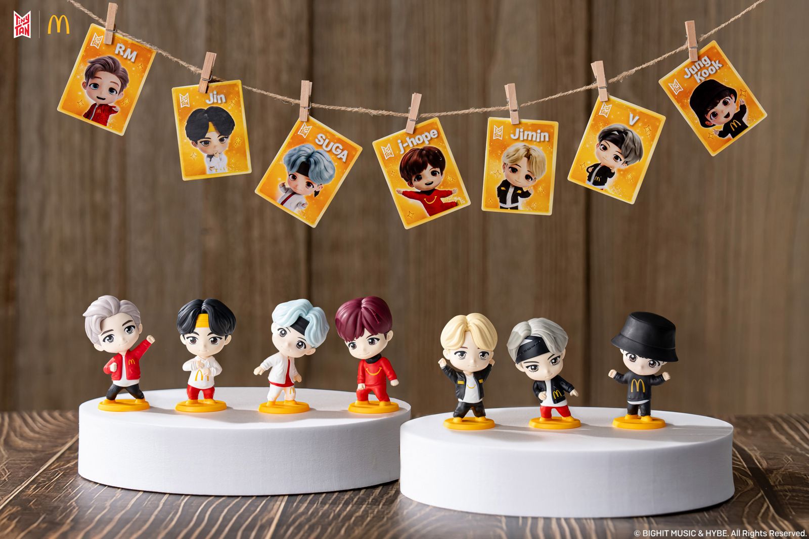 BTS粉絲暴動!麥當勞限量「TinyTAN盲盒公仔」明早10點半開搶