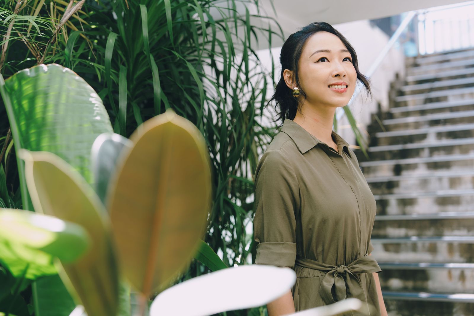 《今天愛上我》杜蕾飾演慈青葉宜鑫,雖表面冷淡,內心實則渴望母愛。圖/大愛