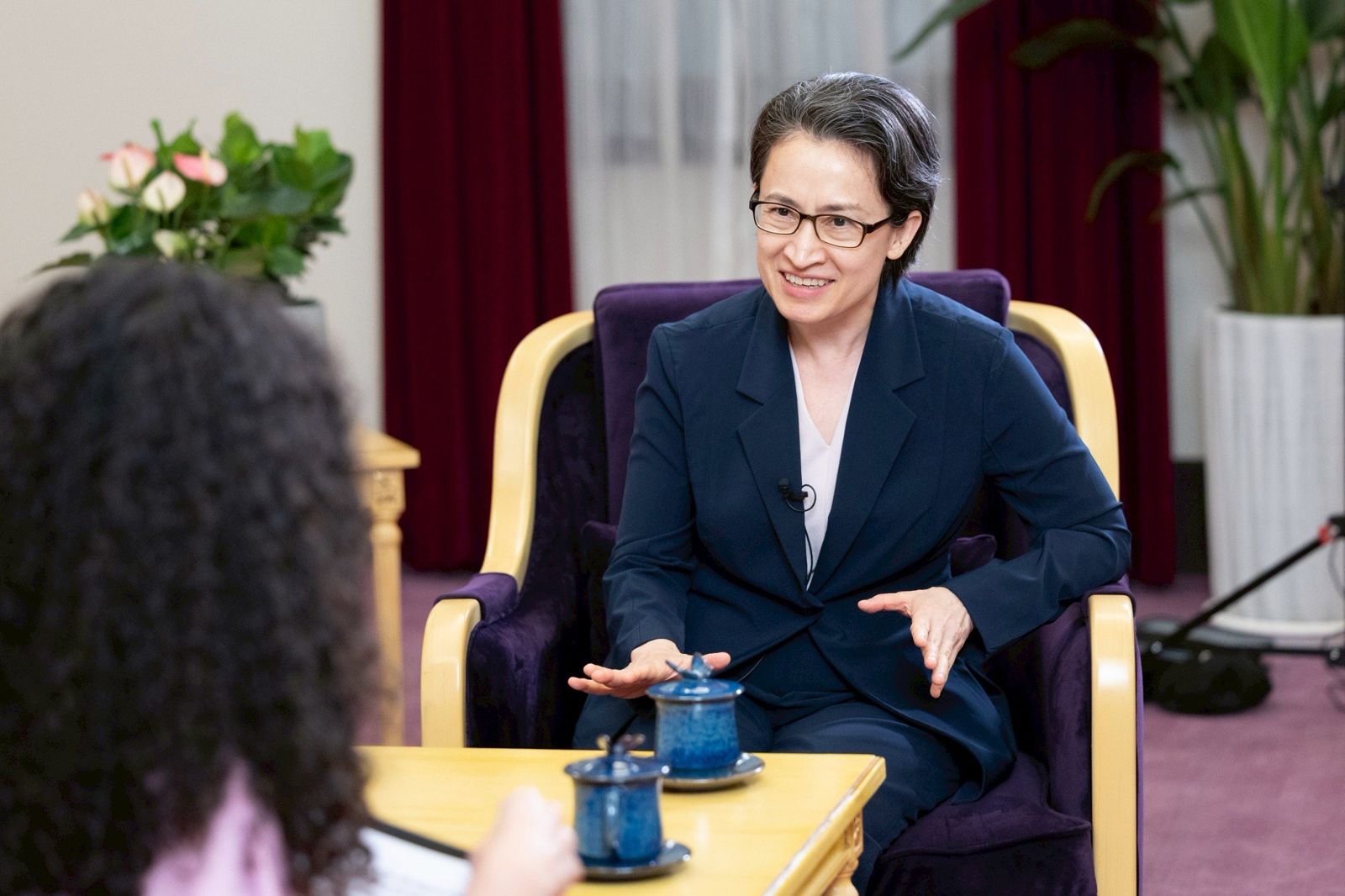 蕭美琴接受德媒專訪 提及台灣「戰貓」精神:靈活、敏捷且務實