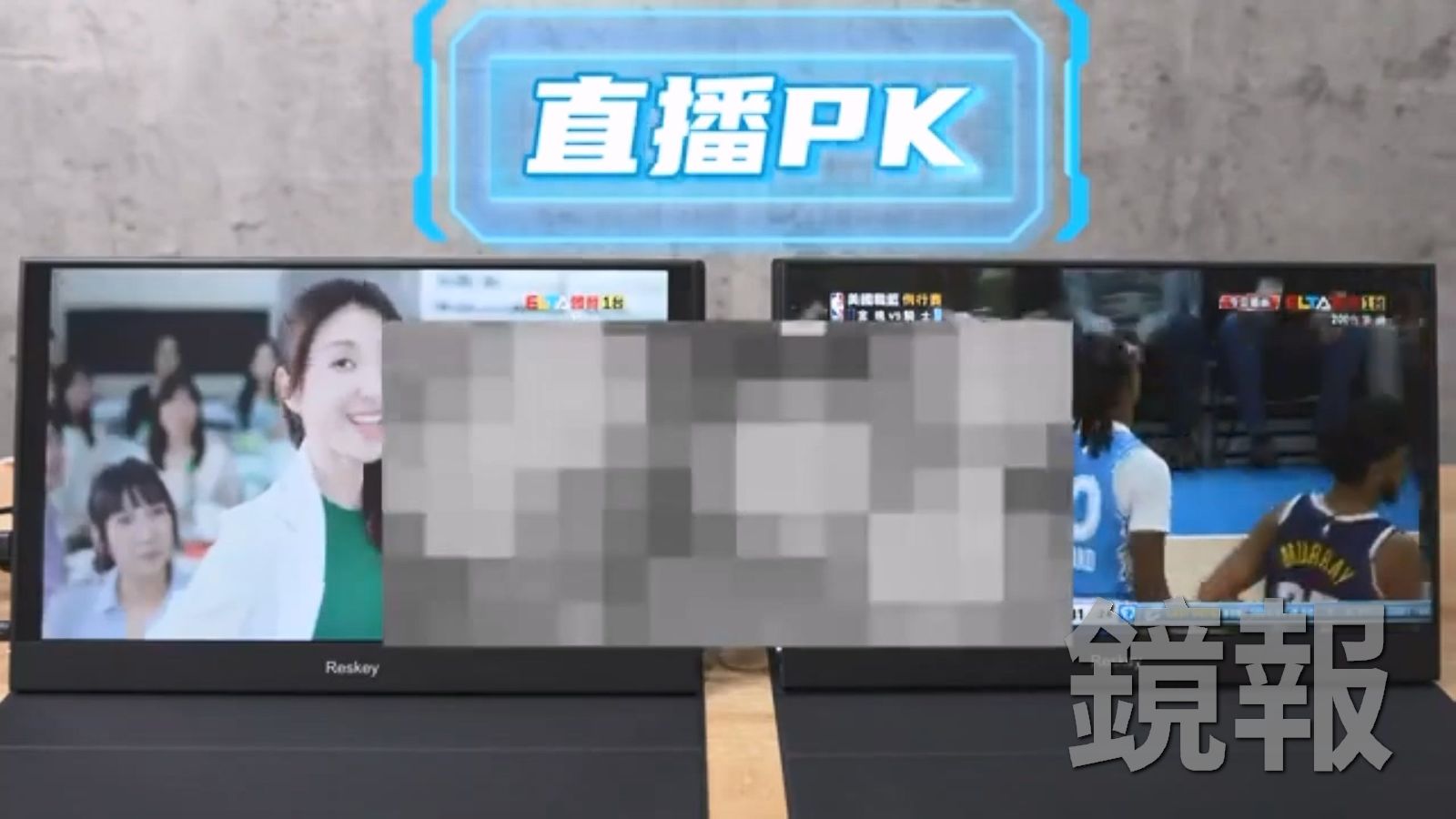 網紅透過影片介紹,比較機上盒安裝第三方APP後,各頻道在畫質、流暢度、轉台速度等的差異。圖/民眾提供