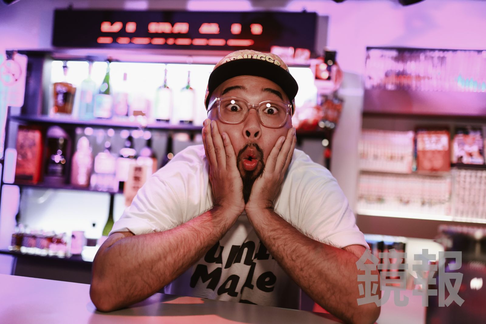 美麗本人開玩笑分享，跟阿達、Lulu一起主持，有種主持《分手擂台》的感覺。劉耀勻攝