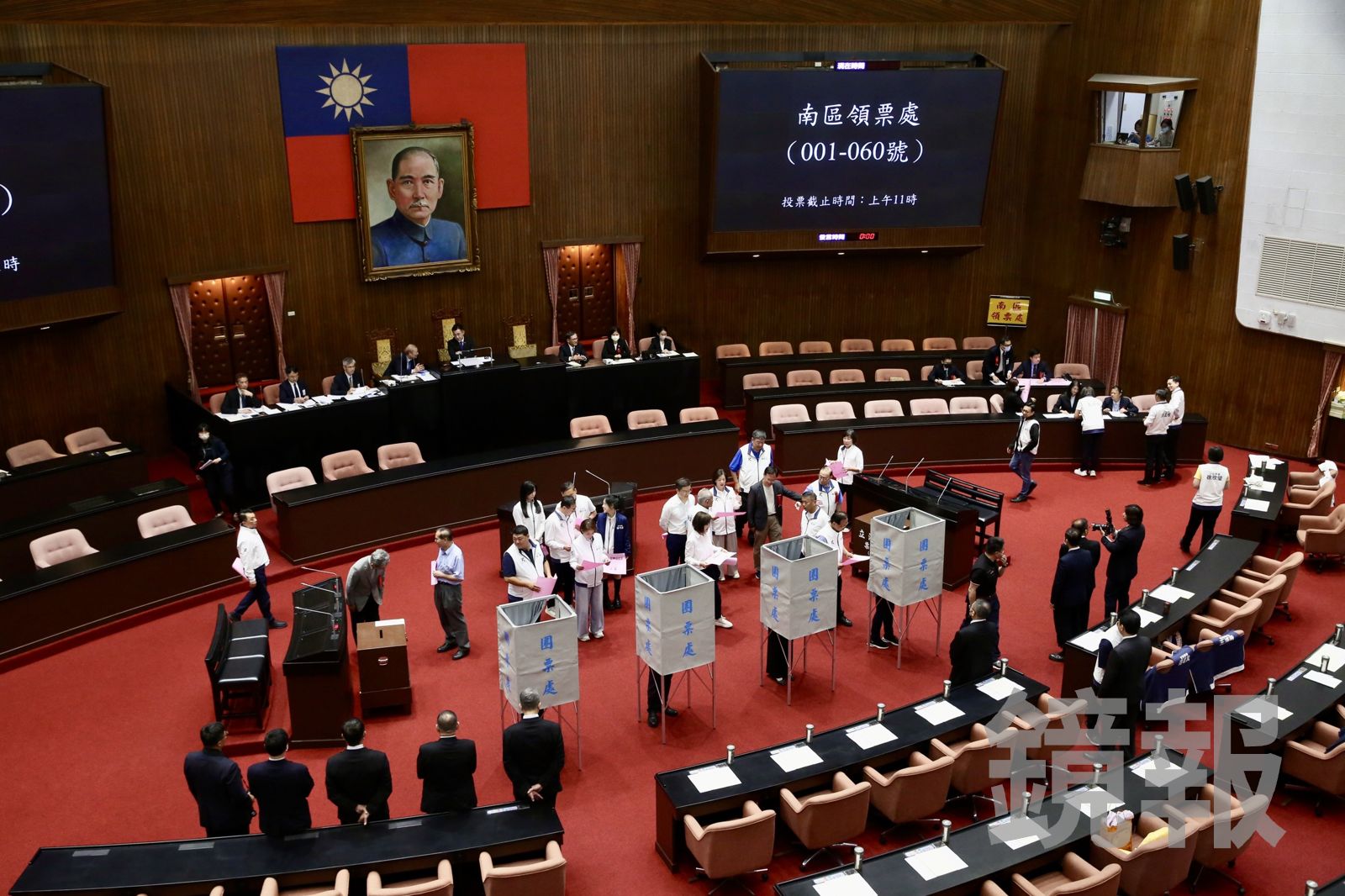 7月25日，藍白二度封殺大法官人事案。（圖／董孟航攝）
