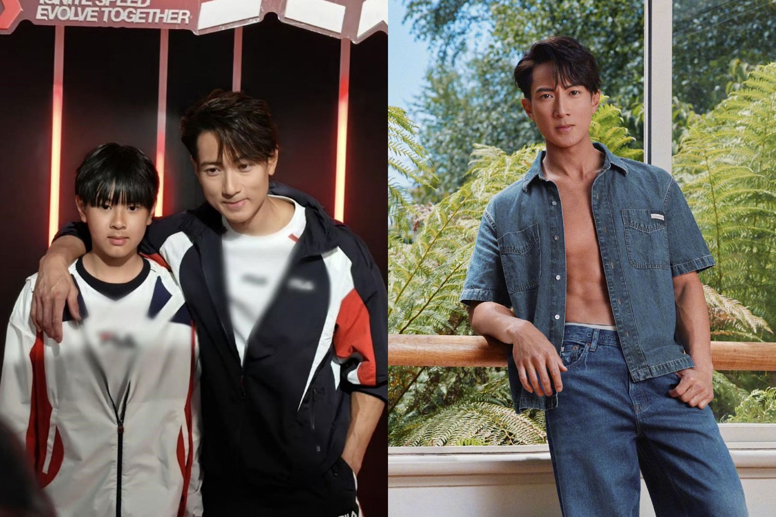 與初戀結婚22年沒變心！吳尊合體12歲兒暴風抽高　46歲驚人狀態「全身沒贅肉」