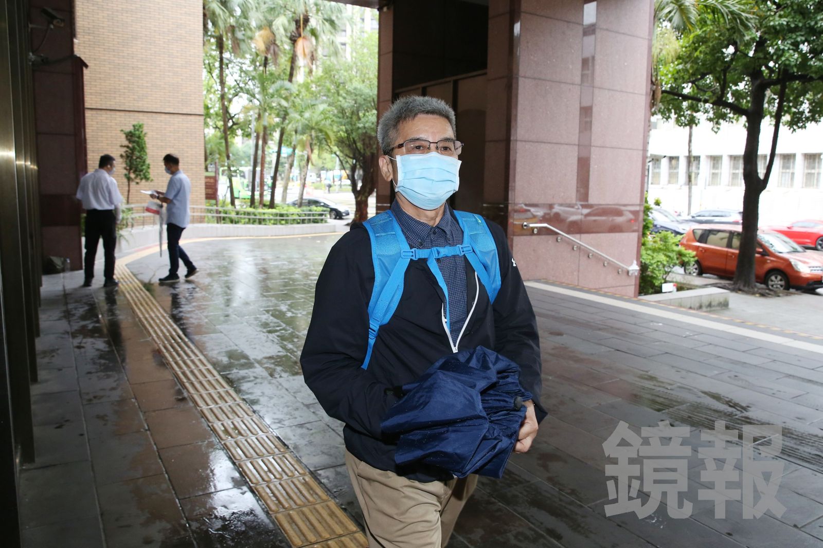 李文宗今天再度被北院傳喚出庭。董孟航攝