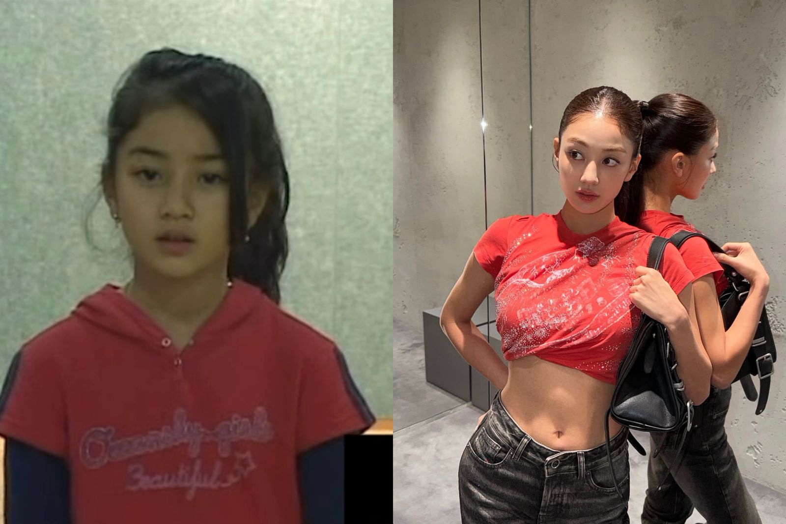 TWICE隊長志效今曬出兒時試鏡的照片,宣告將離開待了21年的JYP娛樂。圖/翻攝自IG@_zyozyo