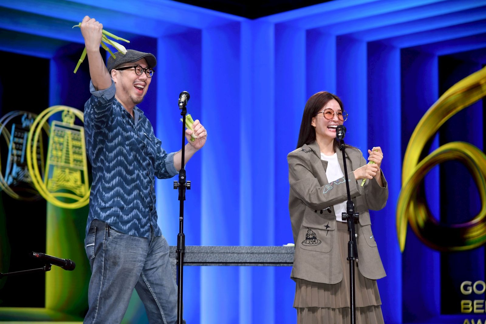 主持人彩排畫面公開。三立提供