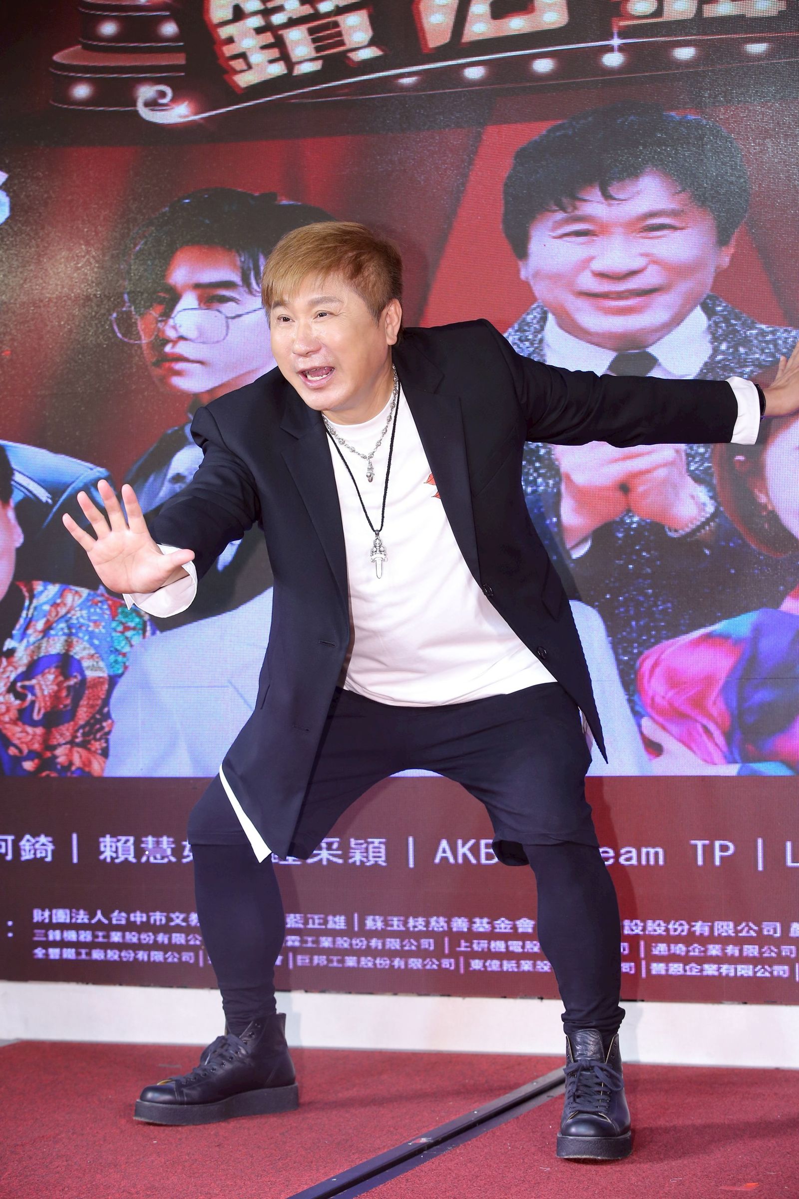 胡瓜5日出席演唱會記者會。李鍾泉攝