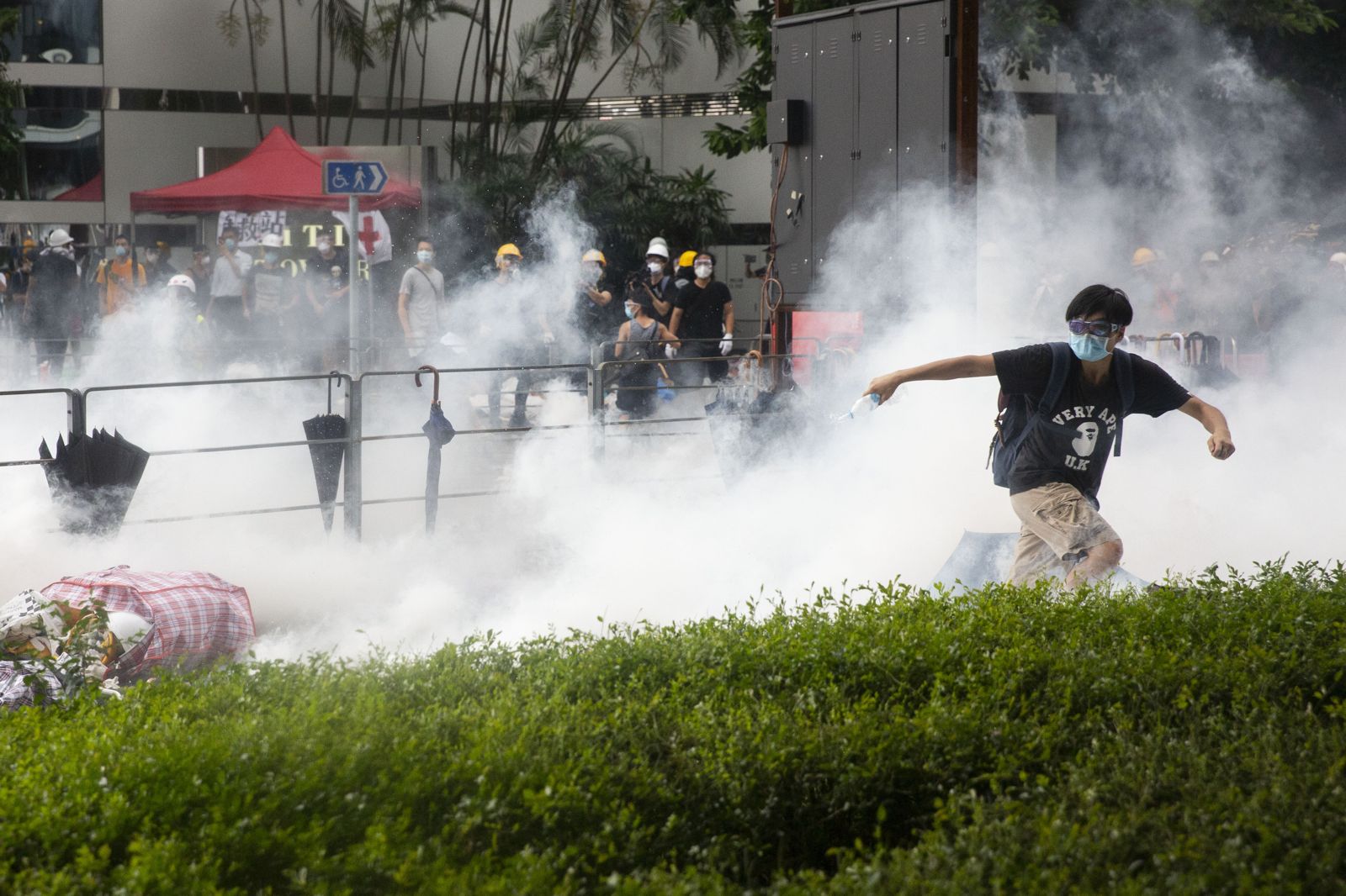圖輯／長夜未歇暮光不滅　在台港人612行動