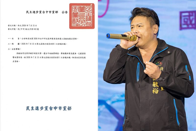 「里長界張學友」崩壞！　台中「章魚哥」里長貪污起訴　續押禁見