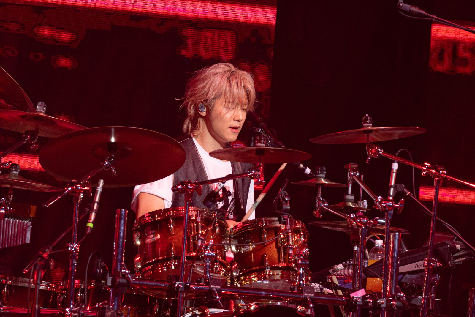 姜敏赫學了不少台語跟粉絲互動。和協整合行銷提供