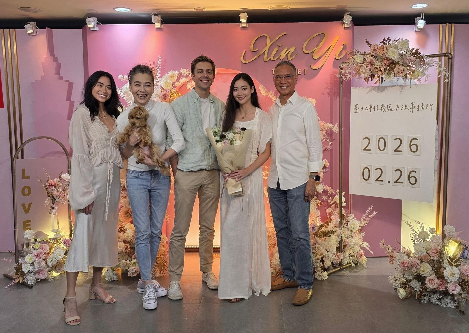 快訊／謝沛恩結婚了！交往Dana 4年　兩人都想把新生命帶來這世界