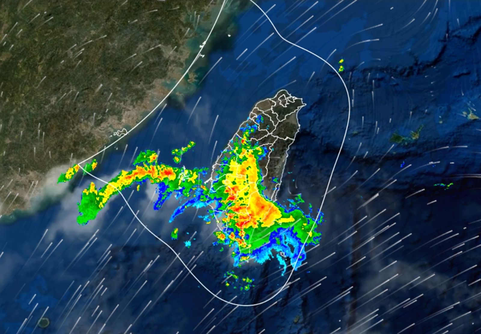 豪雨彈狂襲中南部!4測站創近百年歷史紀錄 氣象署罕發2資料連專家都沒看過