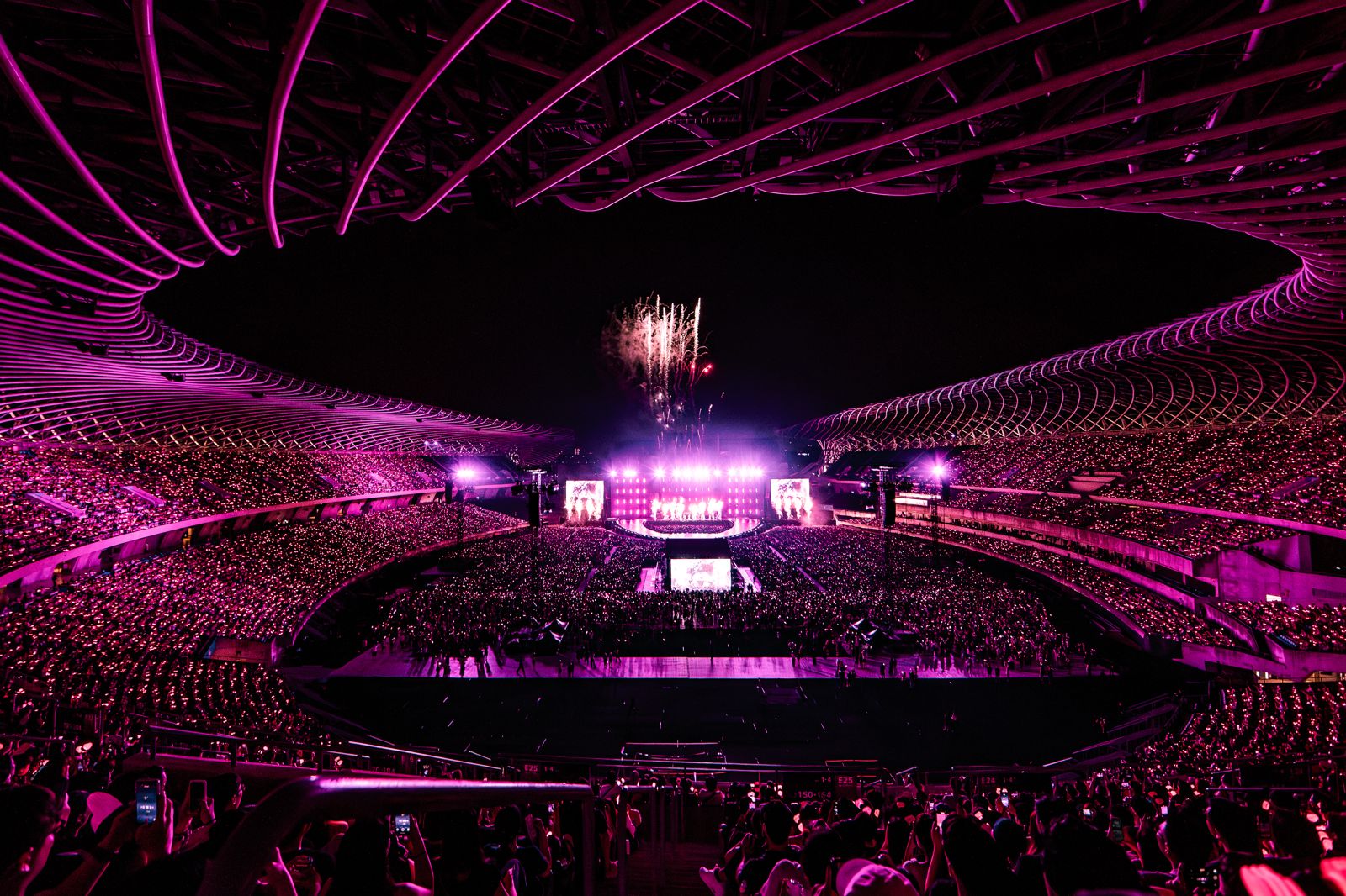 BLACKPINK這次開唱改寫5大紀錄。Live Nation Taiwan提供