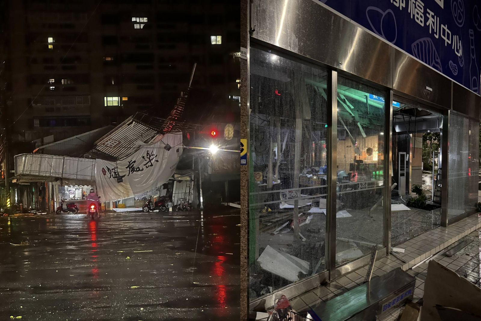 嘉義各地災情慘重。圖／翻攝自FB／嘉義綠豆大小事