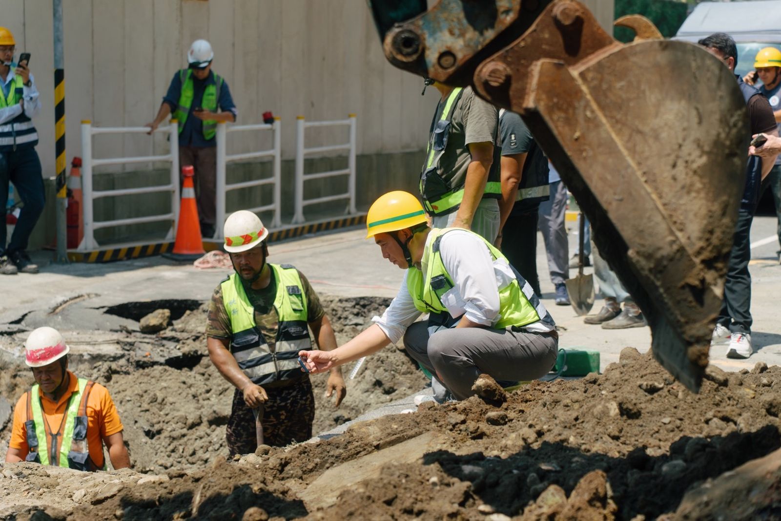 台北市又發生道路塌陷!蔣萬安:工地勒令停工、將全面進行安全檢視