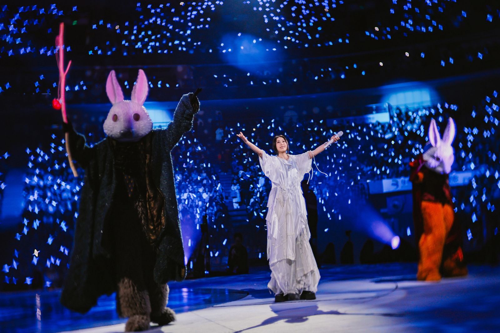 劉若英跨年夜在北京開唱。相信音樂提供