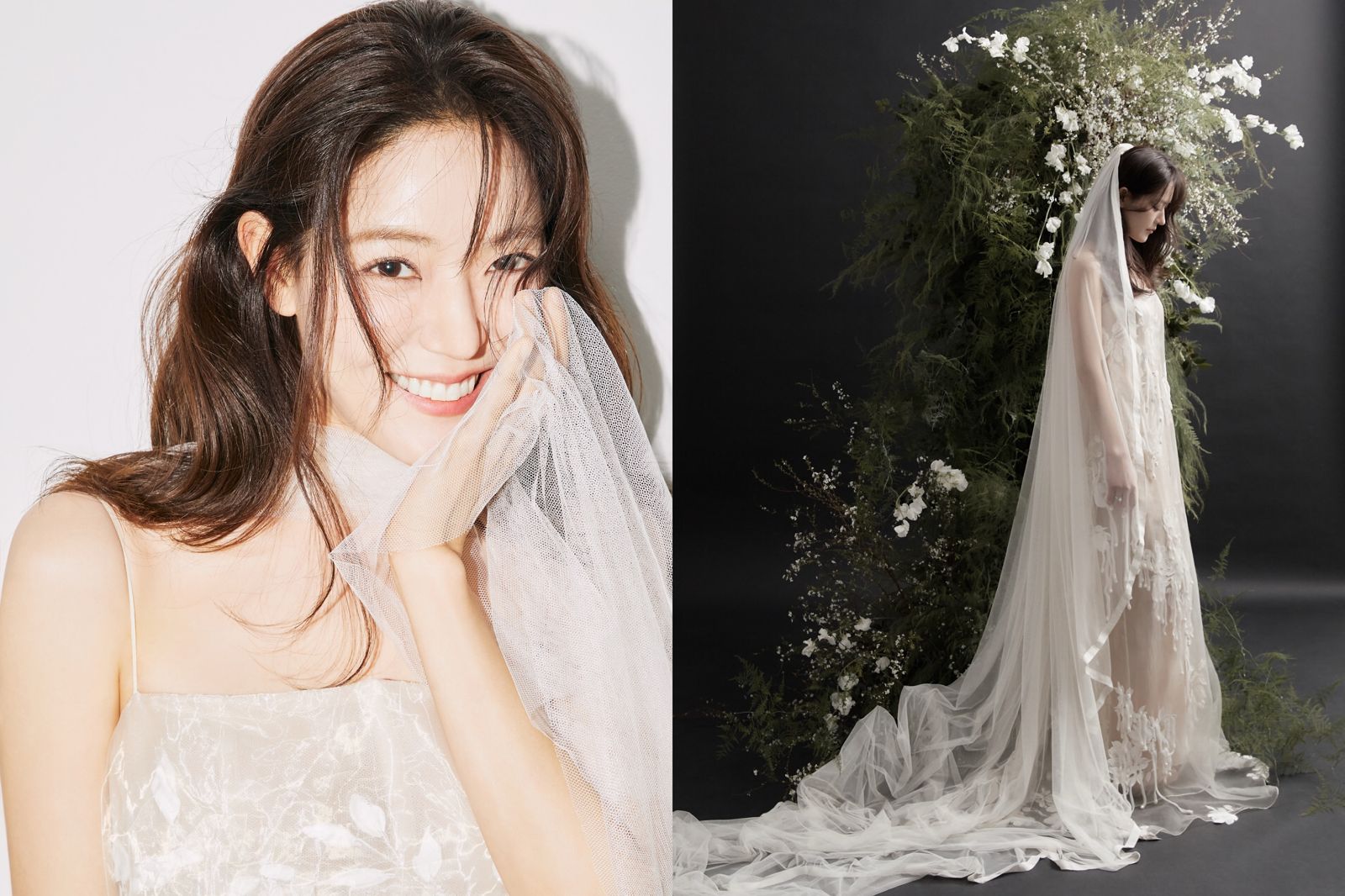 大婚倒數不藏了！35歲《黑白大廚》女神婚紗照17連發　醫師未婚夫也曝光