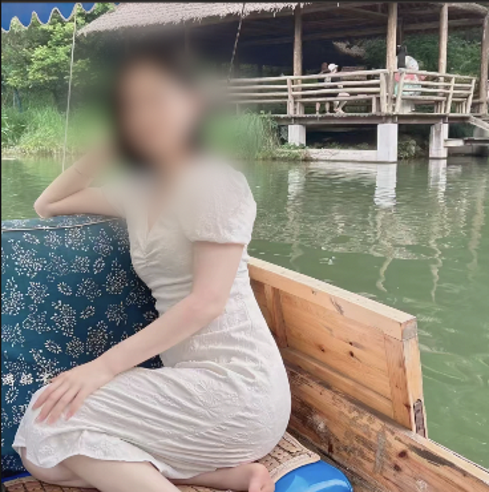 29歲女子電梯內遭砍死。圖/翻攝自瀟湘晨報