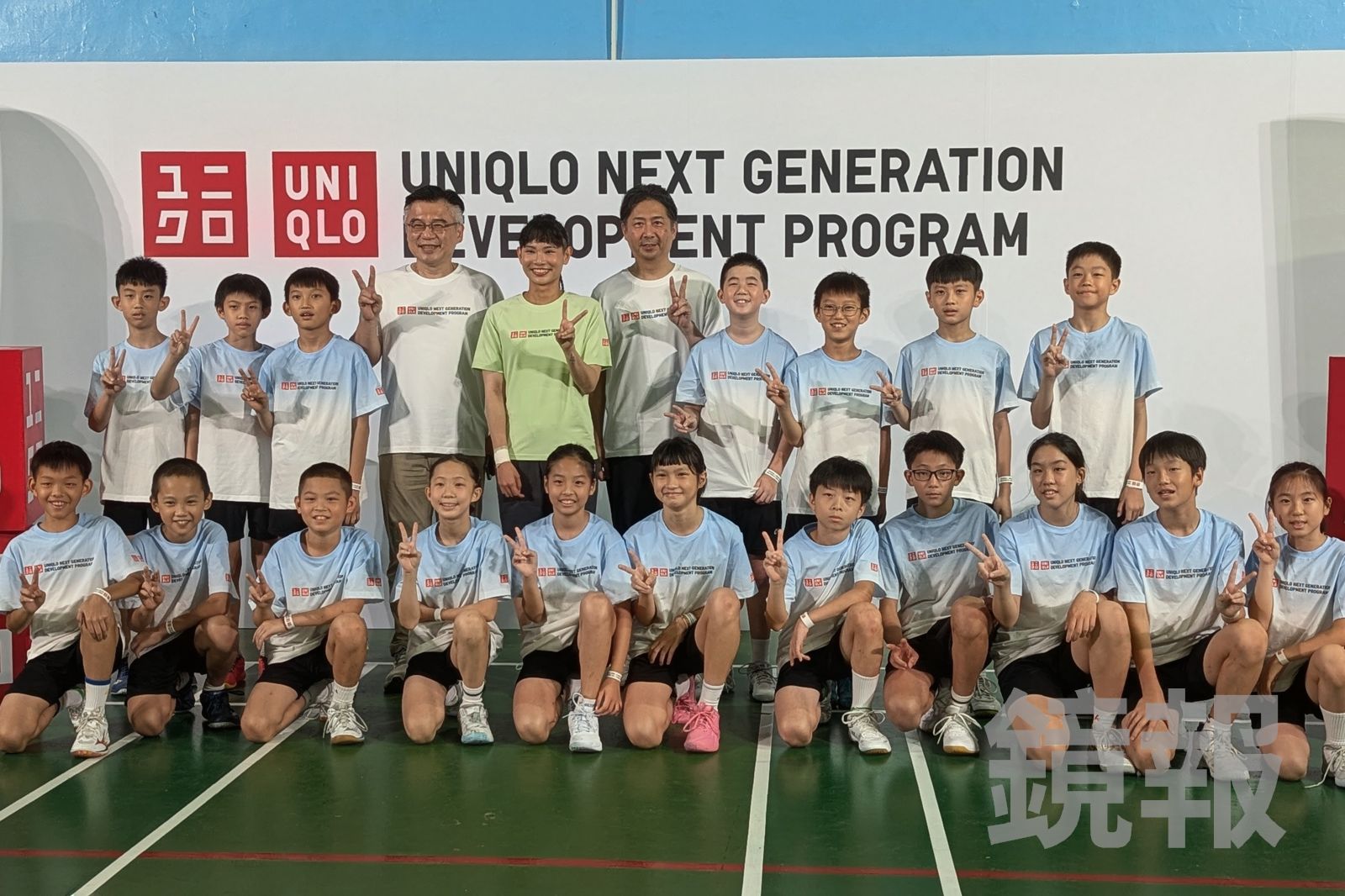 戴資穎攜手UNIQLO進校園!勉勵學童克服挫折 曝不打球最想當警察