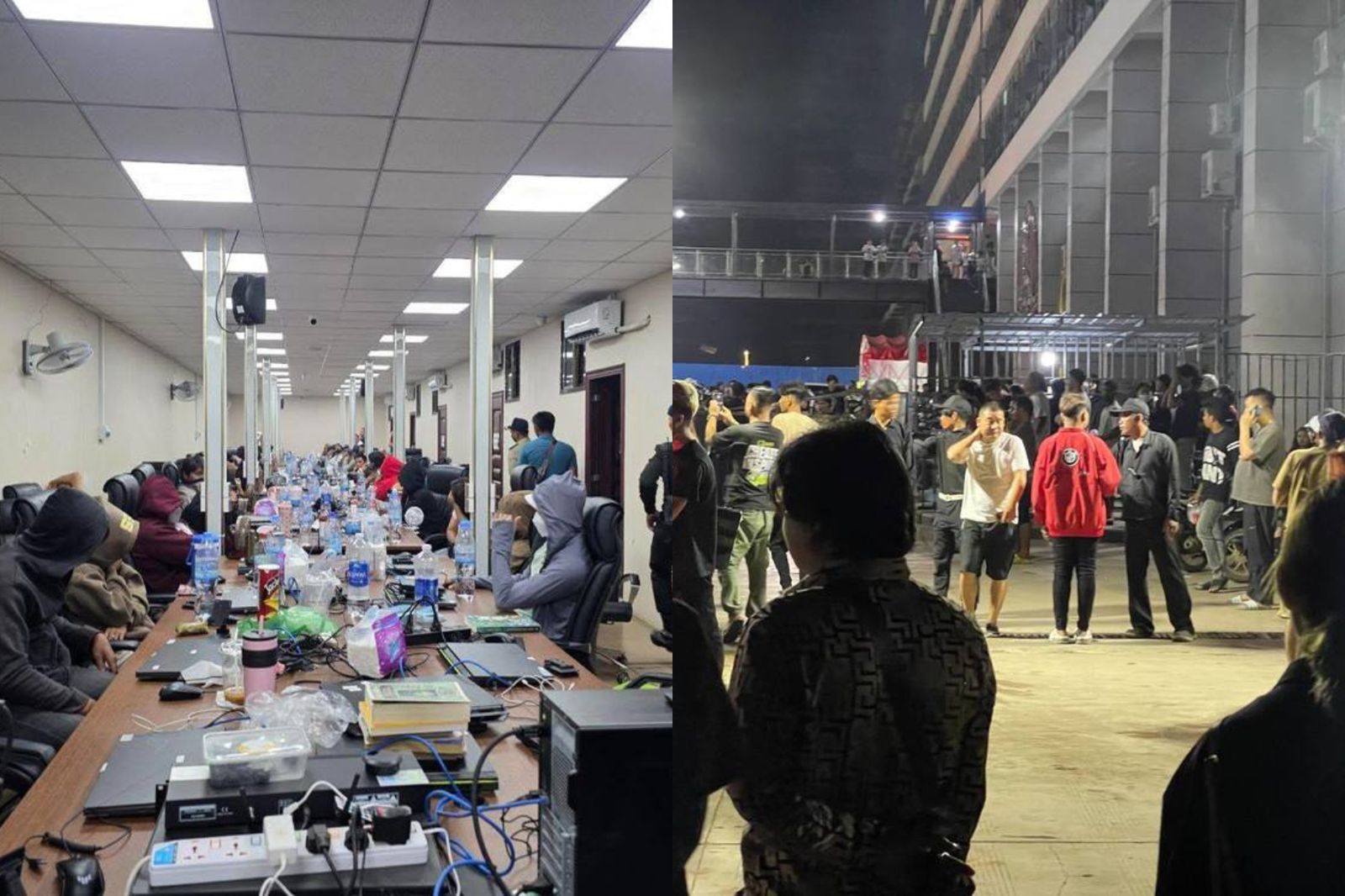 柬埔寨打詐逮捕3千人！園區「多家公司突解散」　數百人連夜撤離畫面曝