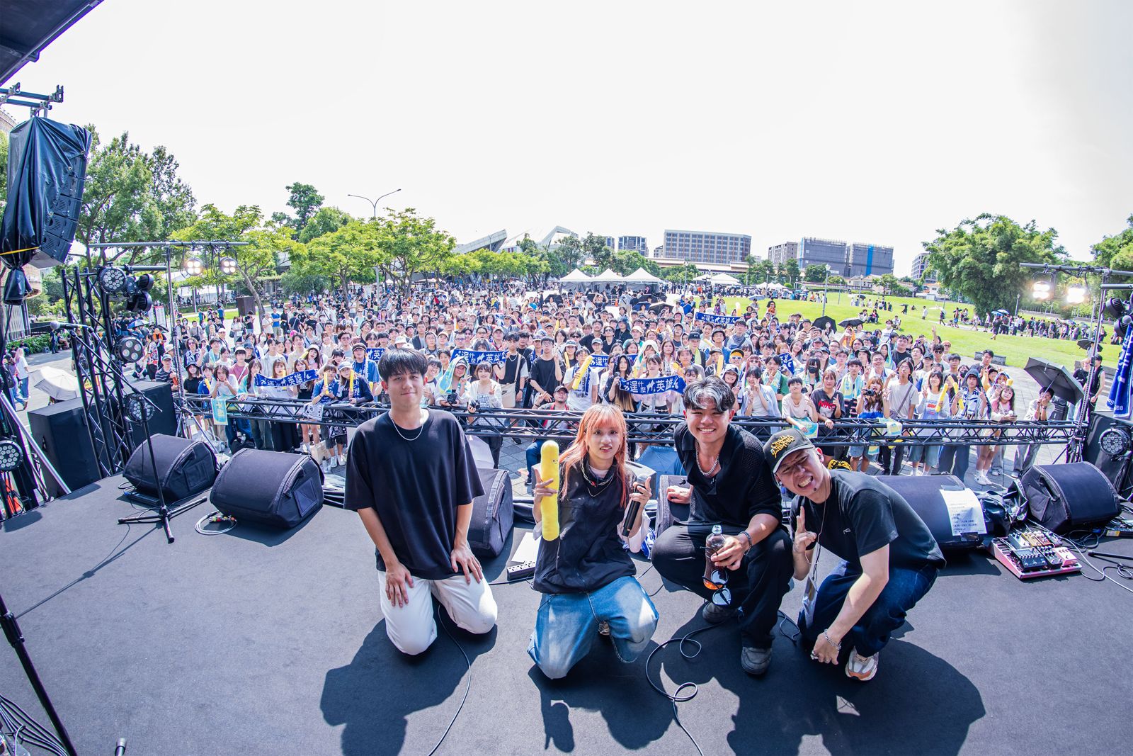 Park Park Carnival「熱」鬧登場!體感溫逼近40度 歌手號召喝水運動