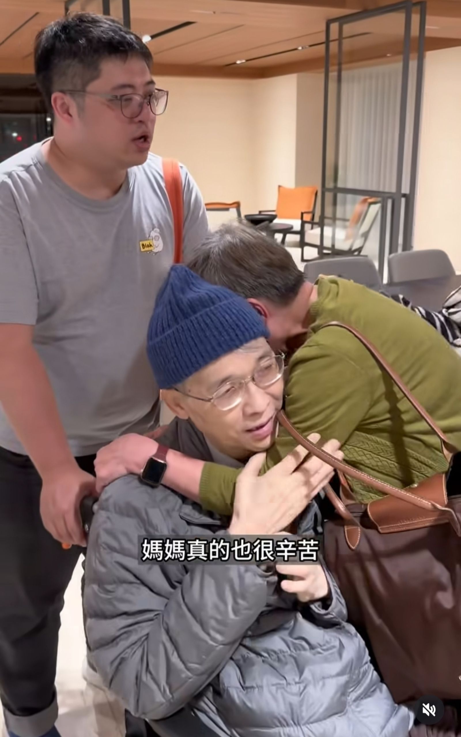 林逸欣與家人的互動感動許多人。翻攝林逸欣IG