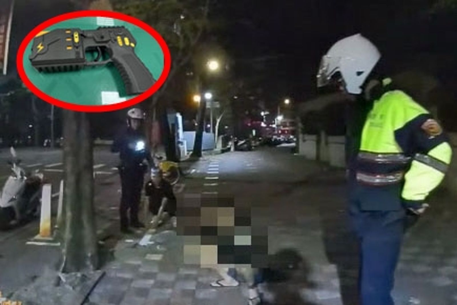 「滋滋滋」警拔電擊槍震撼壓制　3男深夜打架鬧事最高罰1萬8