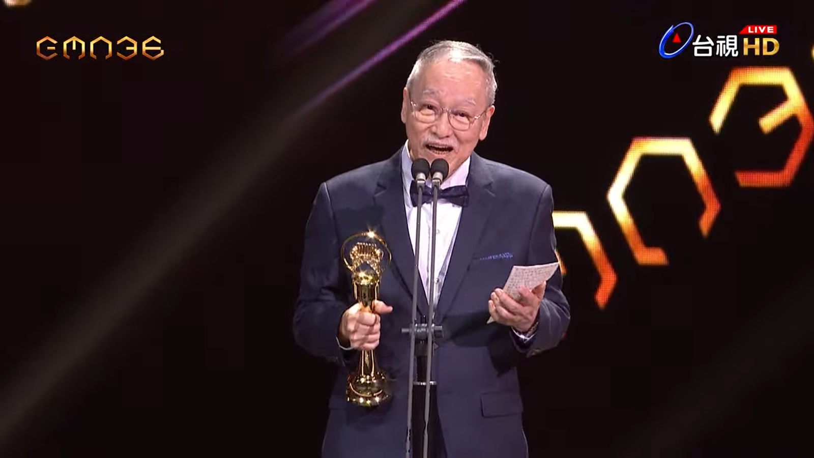 金曲36／潘越雲獻獎「讓音樂生生不息」特別貢獻獎翁孝良　蕭煌奇表演真摯　