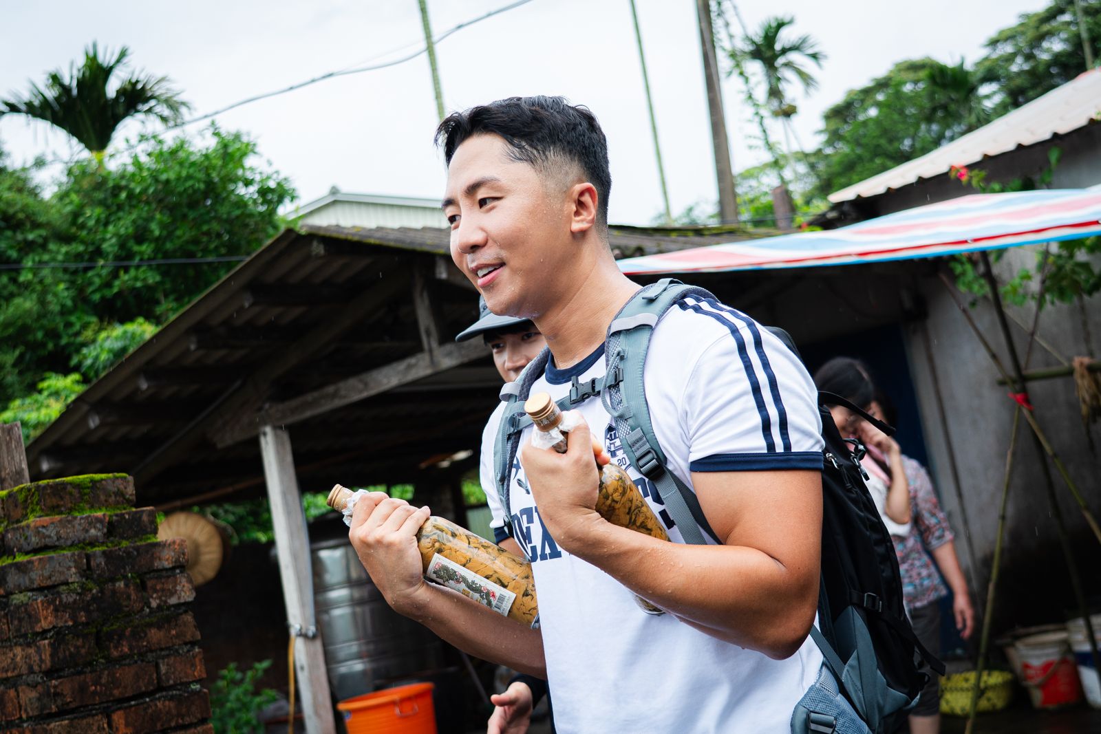 肌肉山山首次參與實境,台韓成員之間的橋樑。客家電視提供