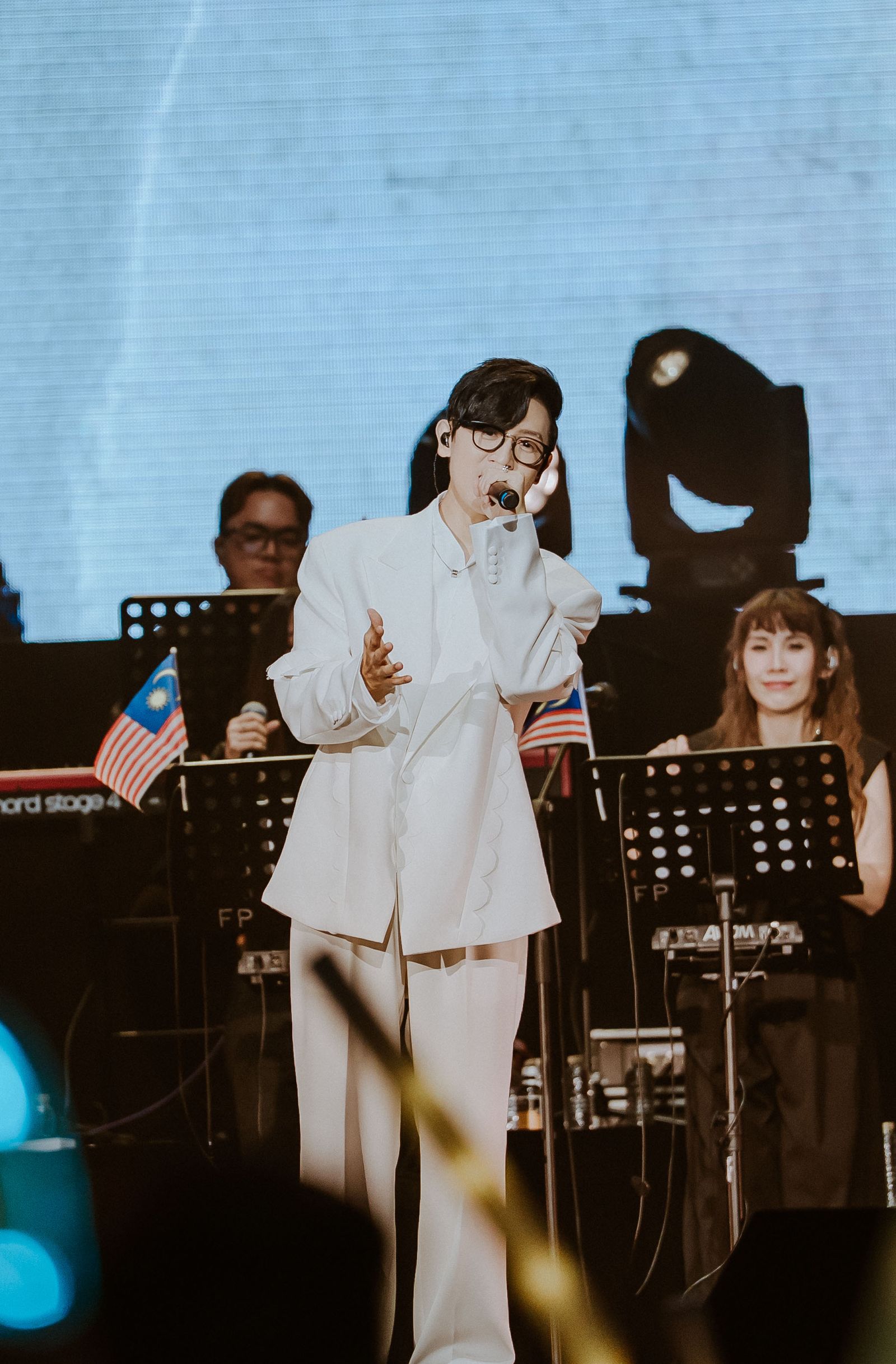 方泂鑌日前在雲頂開唱。上行娛樂提供