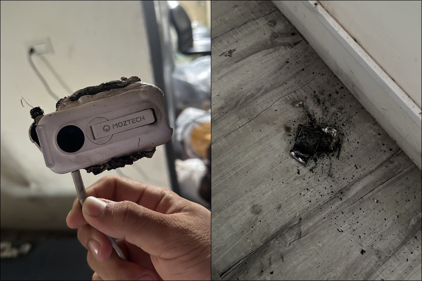 行動電源「充到一半突起火」!手臂遭燙傷、沙發疑燒穿…網傻眼:又双叒叕是墨子科技