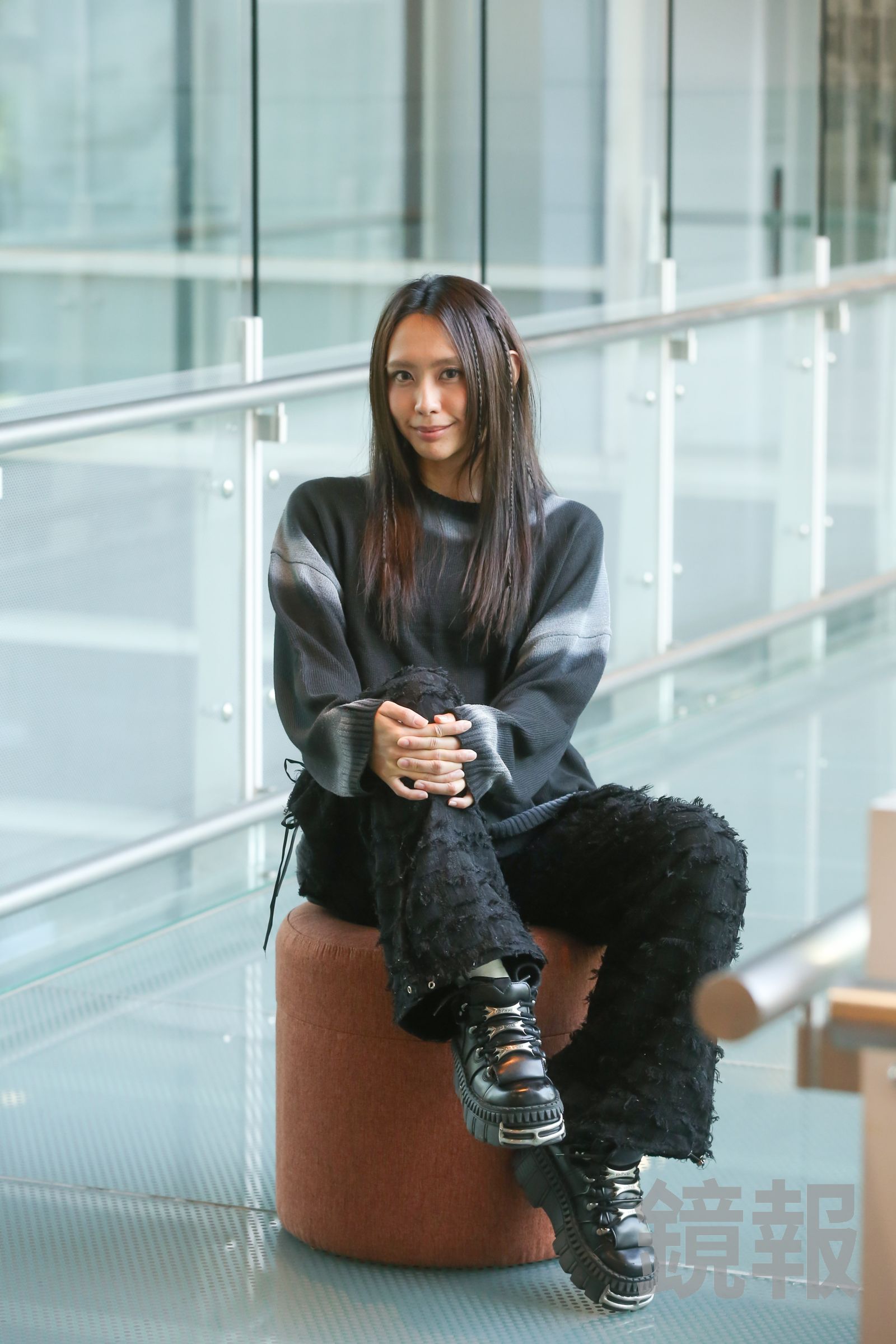 李芷婷穩交圈外男友，感情事業都有不錯發展。董孟航攝