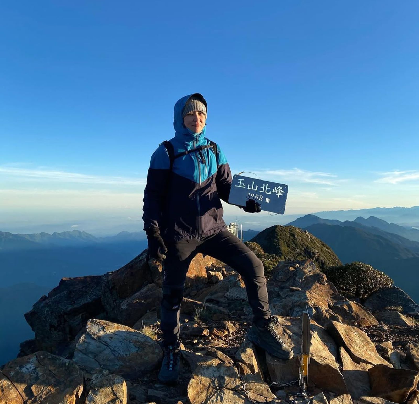 王彙筑遺憾再沒機會帶父親一起爬山運動。翻攝王彙筑IG