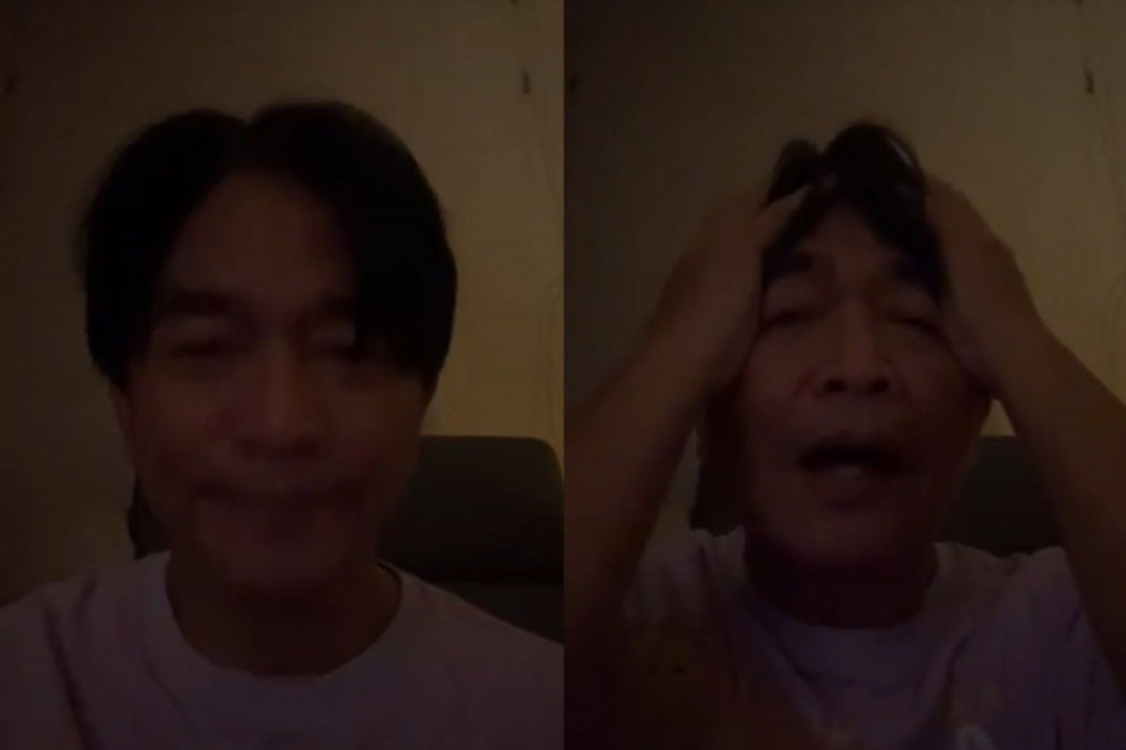 吳宗憲開直播。翻攝吳宗憲臉書