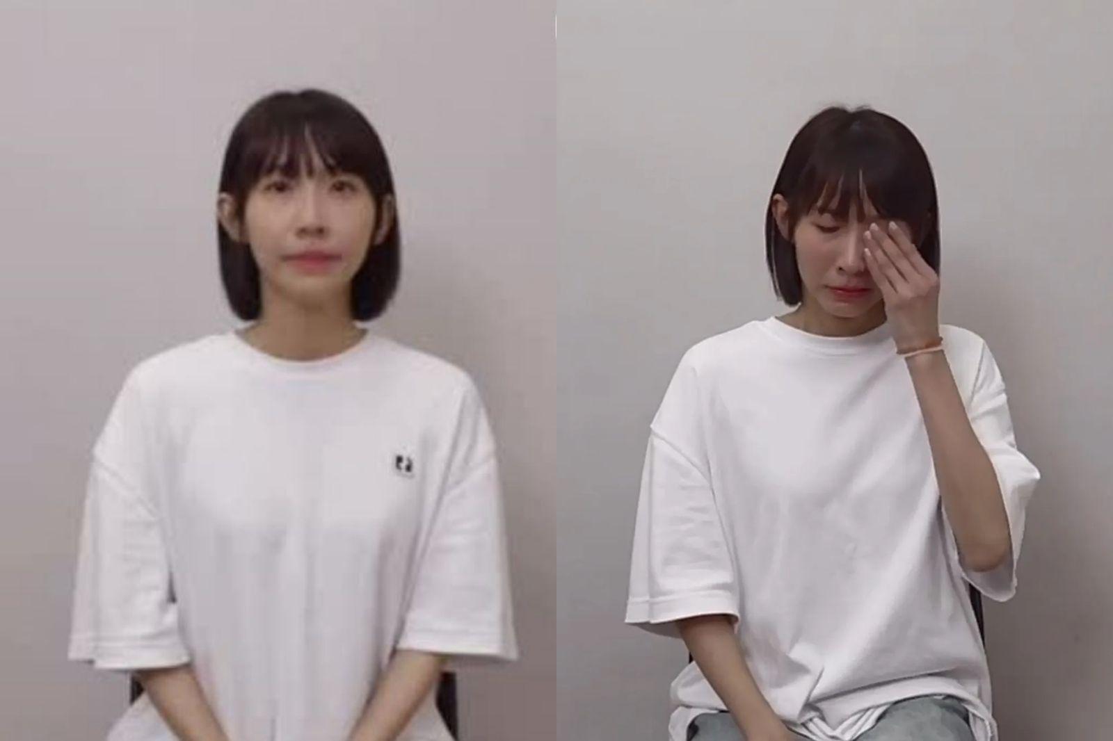 粿粿的澄清影片，好看娛樂並不知情。翻攝IG＠meigo.c 